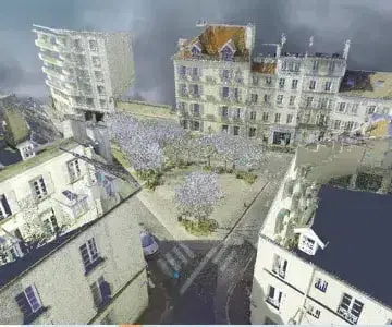 3D interior point cloud - 74 GB - Leica RTC360 scanner